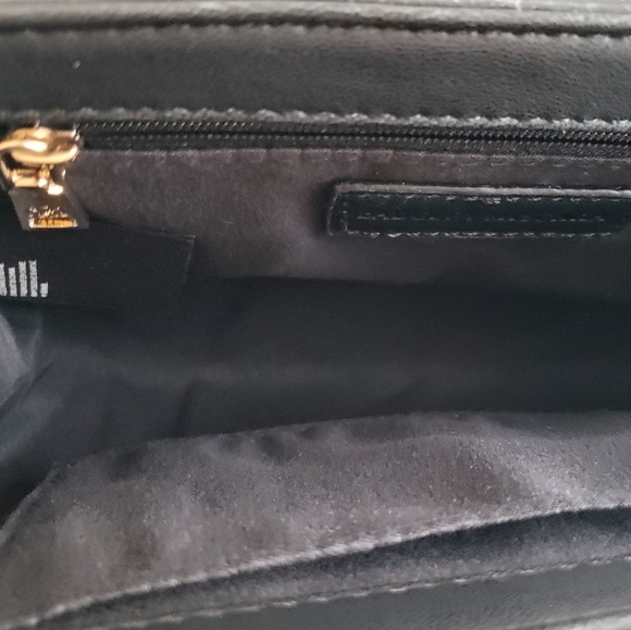 Badgley Mischka Vegan Leather Studded Crossbody in Black - Picture 8 of 10